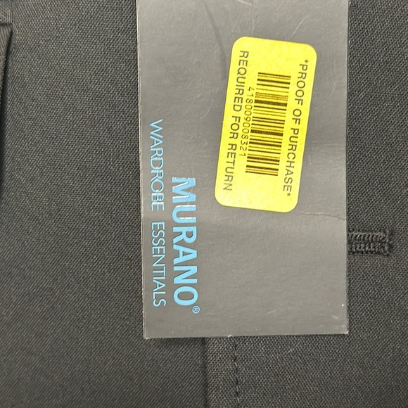 Murano Men’s Blazer Sport Coat Size XS Slim Fit Black NWT Fully Lined - Picture 8 of 15